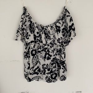 Floral off the shoulder Top